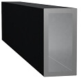 Profilé rectangulaire en aluminium