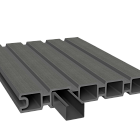 Lame faux claire-voie en bois composite